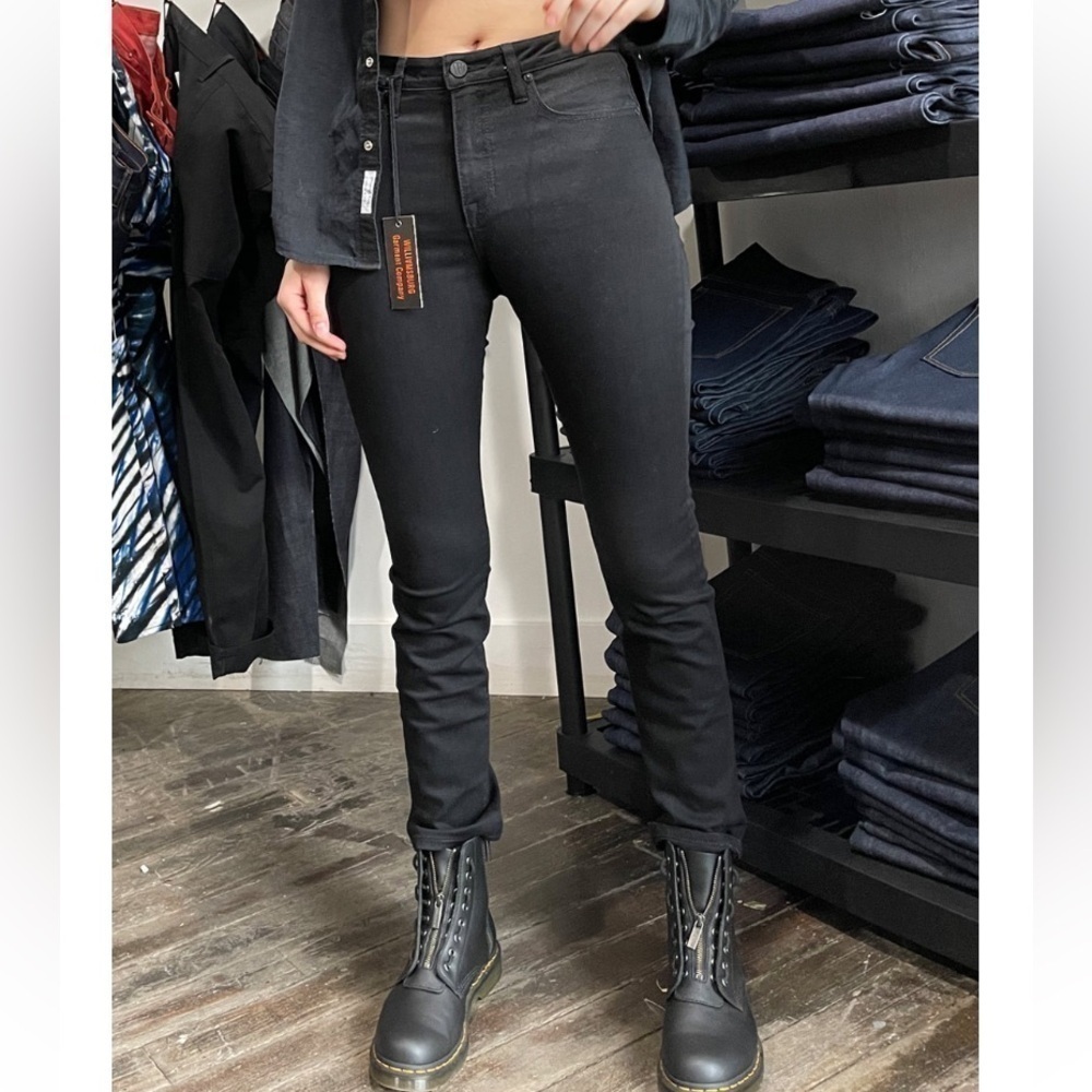 GUC Williamsburg Garment Denim Black Jeans size 24 ladies Rare jeans limited
